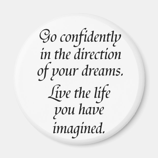 Citer des cadeaux magnets inspirants inspirant des (Devant)