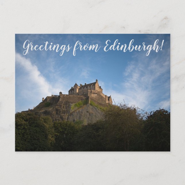 CITINERARIES: Greetings from Edinburgh! Postkarte (Vorderseite)
