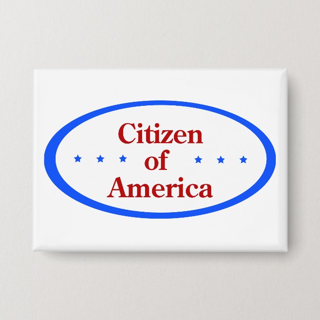 Citizen of America  Button (Vorderseite)