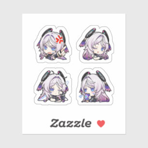Citlali Genshin Impact 4er Stickerbogen Extra Aufkleber
