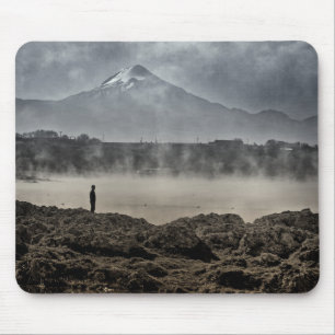Citlaltépetl vom Achichic See in Puebla Mousepad