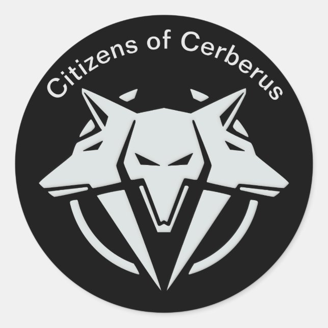 Citoyens de Cerberus Sticker (Devant)
