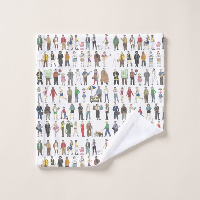 Citoyens de New York Voisins (Gant de toilette)