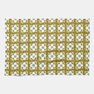 Citrine Clover Geschirrtuch