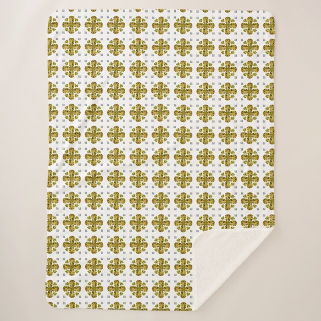 Citrine Clover Sherpadecke (Vorderseite)