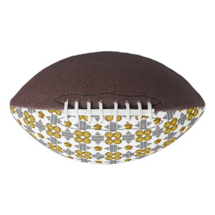 Citrine Diamond Gemstone Art, gelb Football