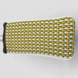 Citrine Gemstone Gelb Golf Headcover