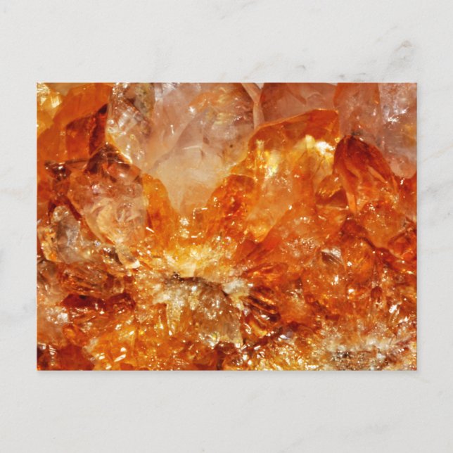 Citrine Postkarte (Vorderseite)