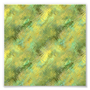 Citrine Yellow Glassy Textur Fotodruck