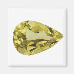 Citrinstern Gelb Magnet