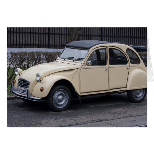 Citroën 2 CV (Devant horizontal)