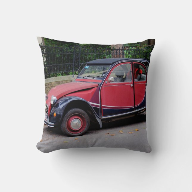 Citroen 2 CV Charleston Kissen (Vorderseite)