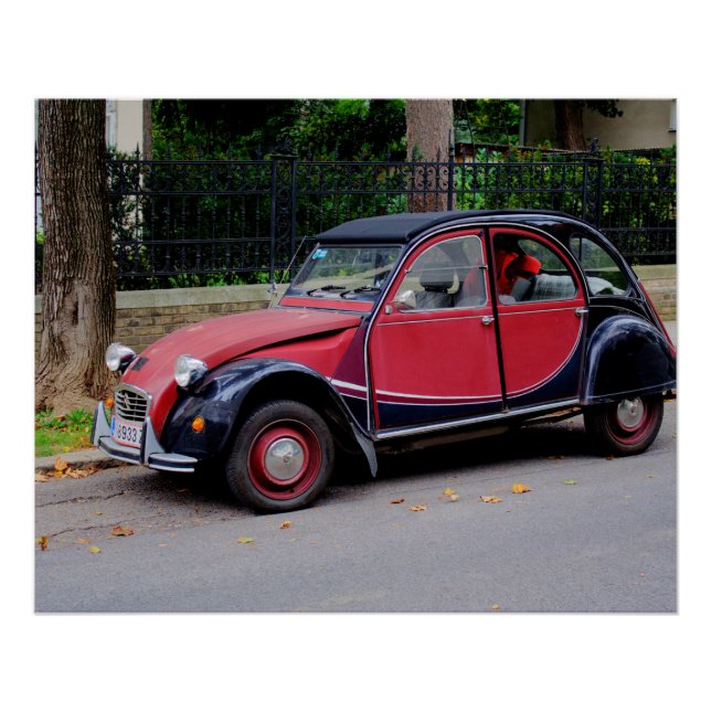 Citroen 2 CV Charleston Poster (Vorderseite)