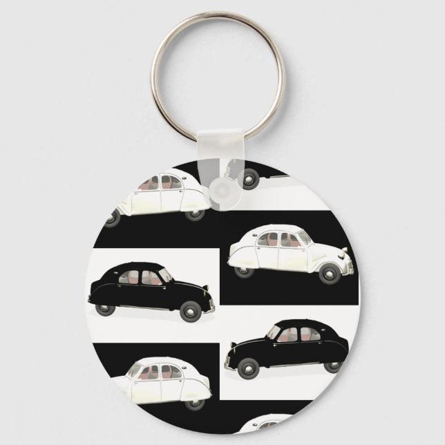 Citroen 2 CV Schlüsselanhänger (Vorderseite)