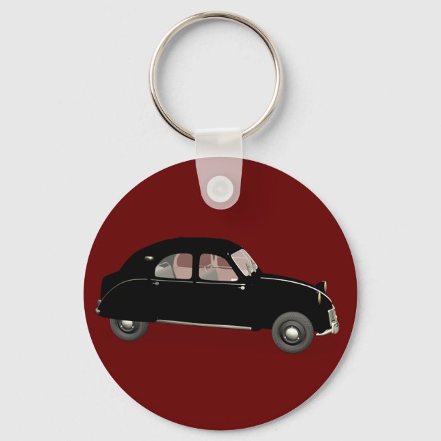Citroen 2 CV Schlüsselanhänger (Vorderseite)