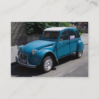 Citroen 2 CV Visitenkarte