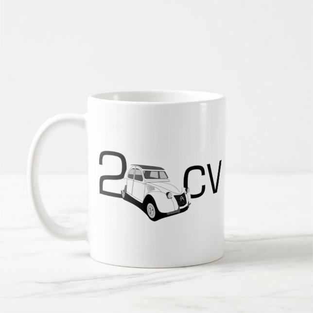 Citroen 2CV 12hp Kaffeetasse (Links)