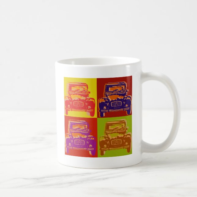 Citroen 2CV 1 Kaffeetasse (Rechts)