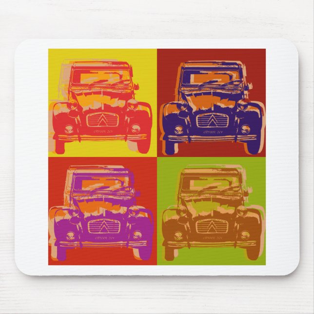 Citroen 2CV 1 Mousepad (Vorne)