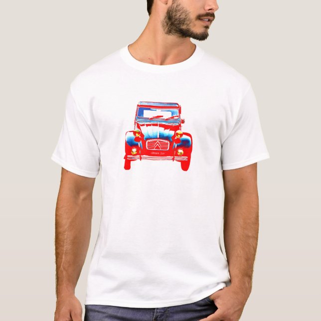 Citroen 2CV 2 T-Shirt (Vorderseite)