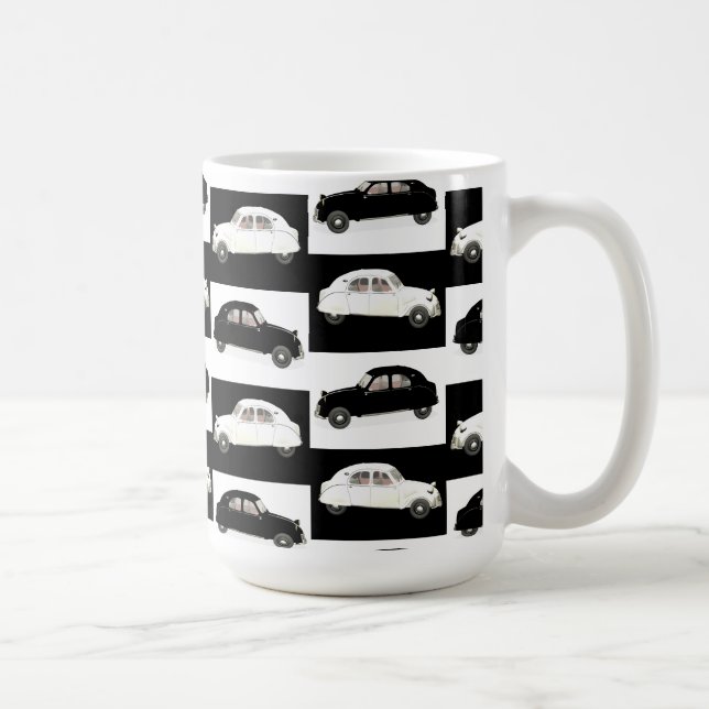 Citroen 2CV Kaffeetasse (Rechts)