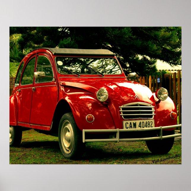 Citroën 2CV Poster (Vorne)