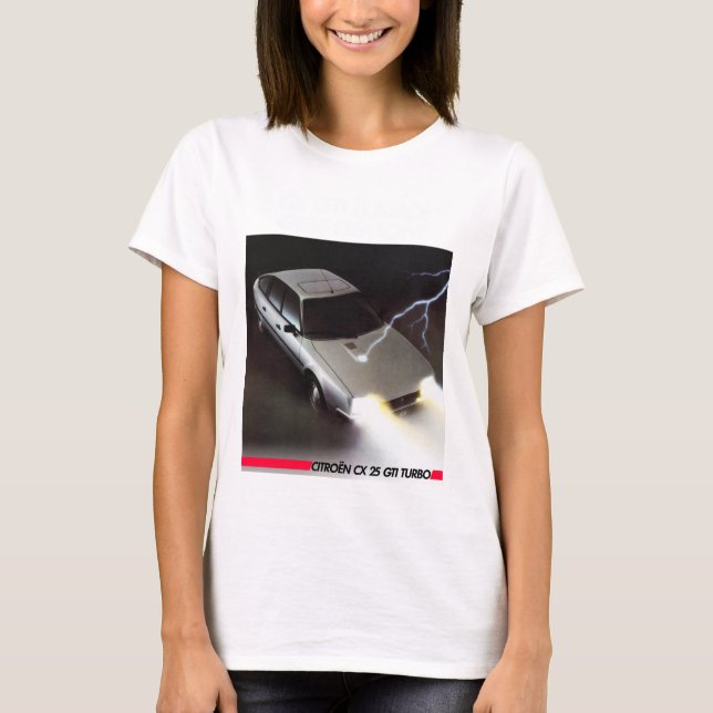 CITROEN CX GTI TURBO197 T-Shirt (Vorderseite)