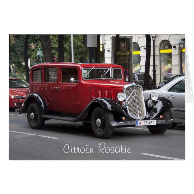 Citroen Rosalie (Devant horizontal)