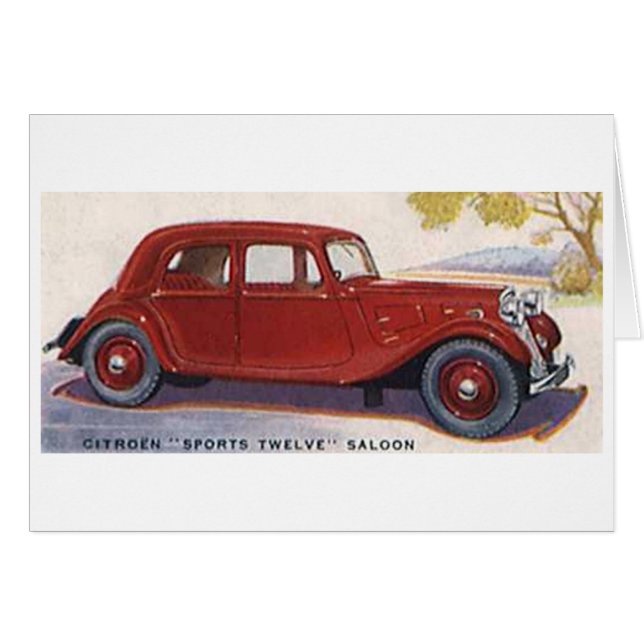 Citroen Sports Zwölf Saloon (Vorderseite (Horizontal))