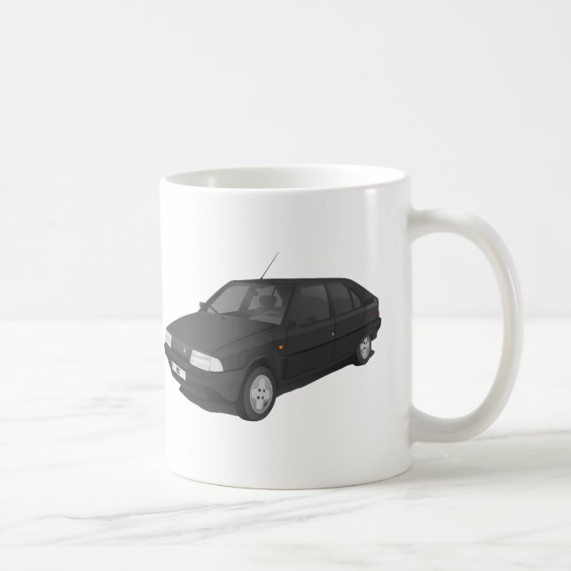 Citroën tasse noire/grise de BX (Droite)