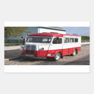 Citroen Typ H Van Rechteckiger Aufkleber