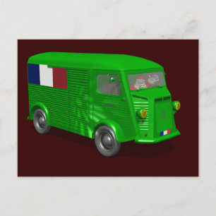 Citroen Typ H Van Tube Postkarte