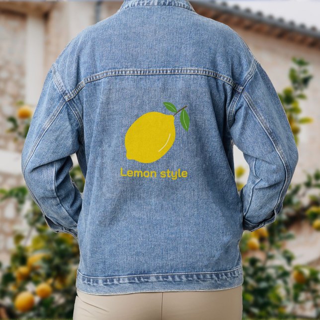 Citron (Lemon Denim Jacket)
