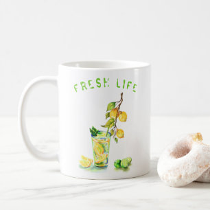 Citron Boire citron Mug Cadeau - Texte personnalis