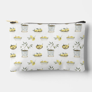 Citron italien mignon sac de maquillage classe