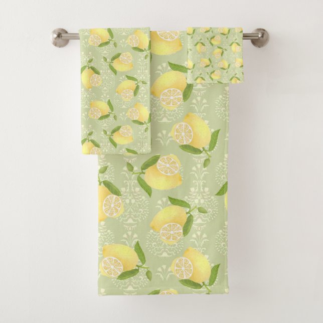 Citron Motif Aimer Vert (En situation)