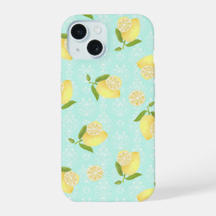 Citron Motif bleu