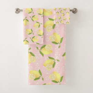 Citron Motif Love Peach