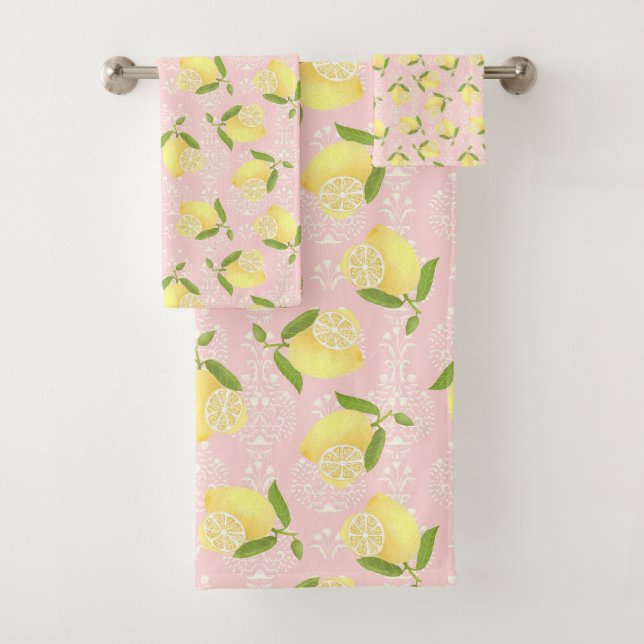 Citron Motif Love Peach (En situation)