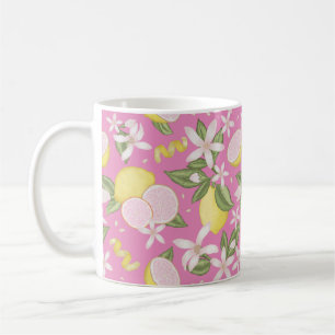 Citron rose Floral Citrus Coffee Mug