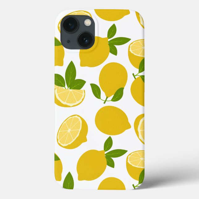 Citron Style iPhone 13 Coque (Verso)