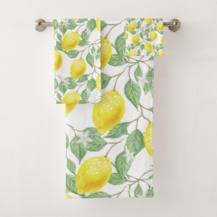 Citrons Citrus Fruit Jaune Motif tendance