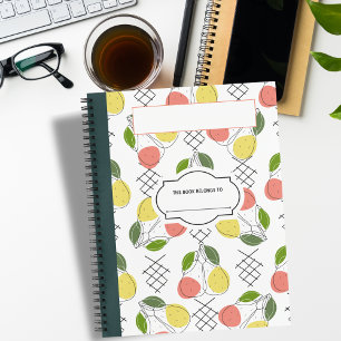 Citrons et fruits Composition Carnet
