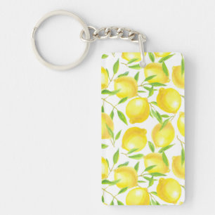 Citrons et motif feuille
