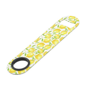 Citrons et motif feuille