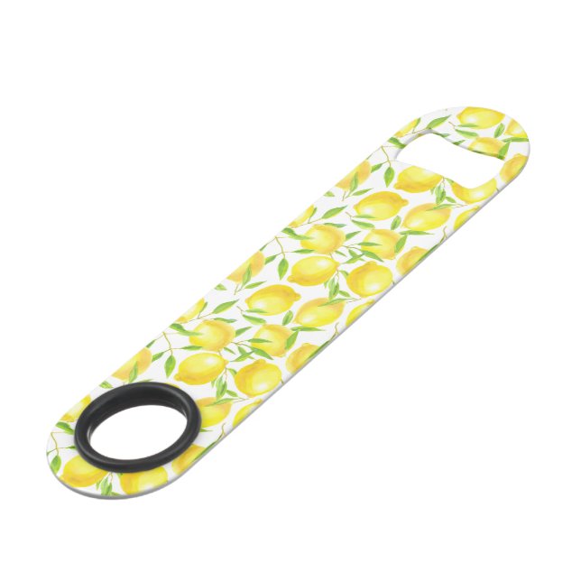 Citrons et motif feuille (Devant angulaire)