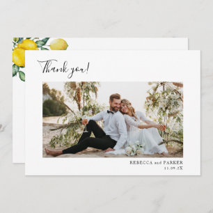 Citrons Mariage photo Merci