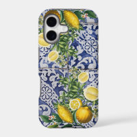 Citrons méditerranéens Carreaux portugais d'été