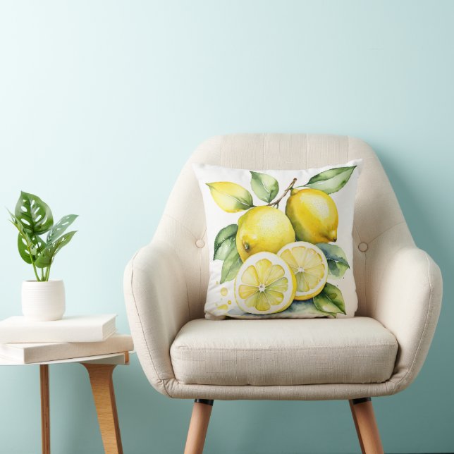 Citrons | Oreiller (Chaise)