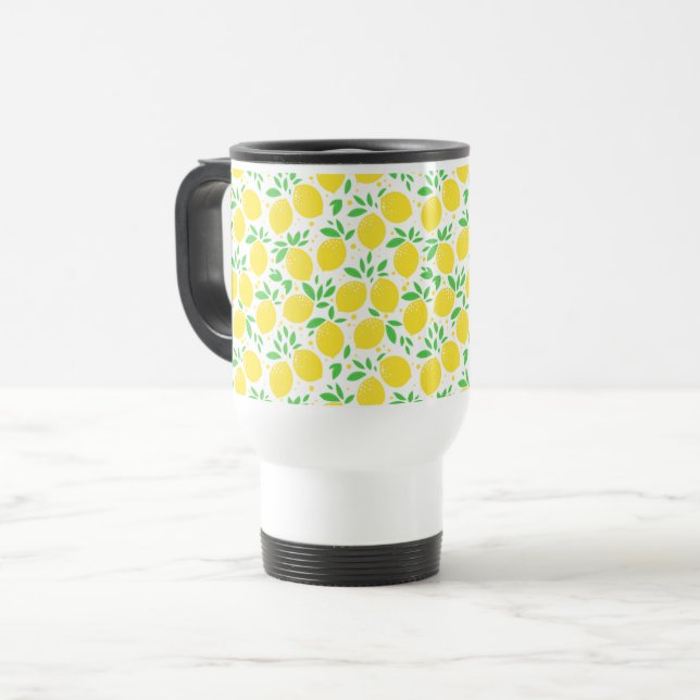 Citrons Travel Mug (Devant gauche)